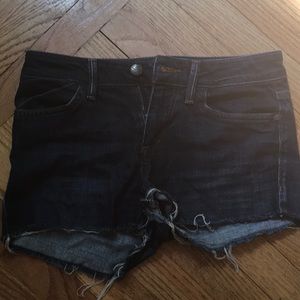 Joe’s cut off frayed shorts